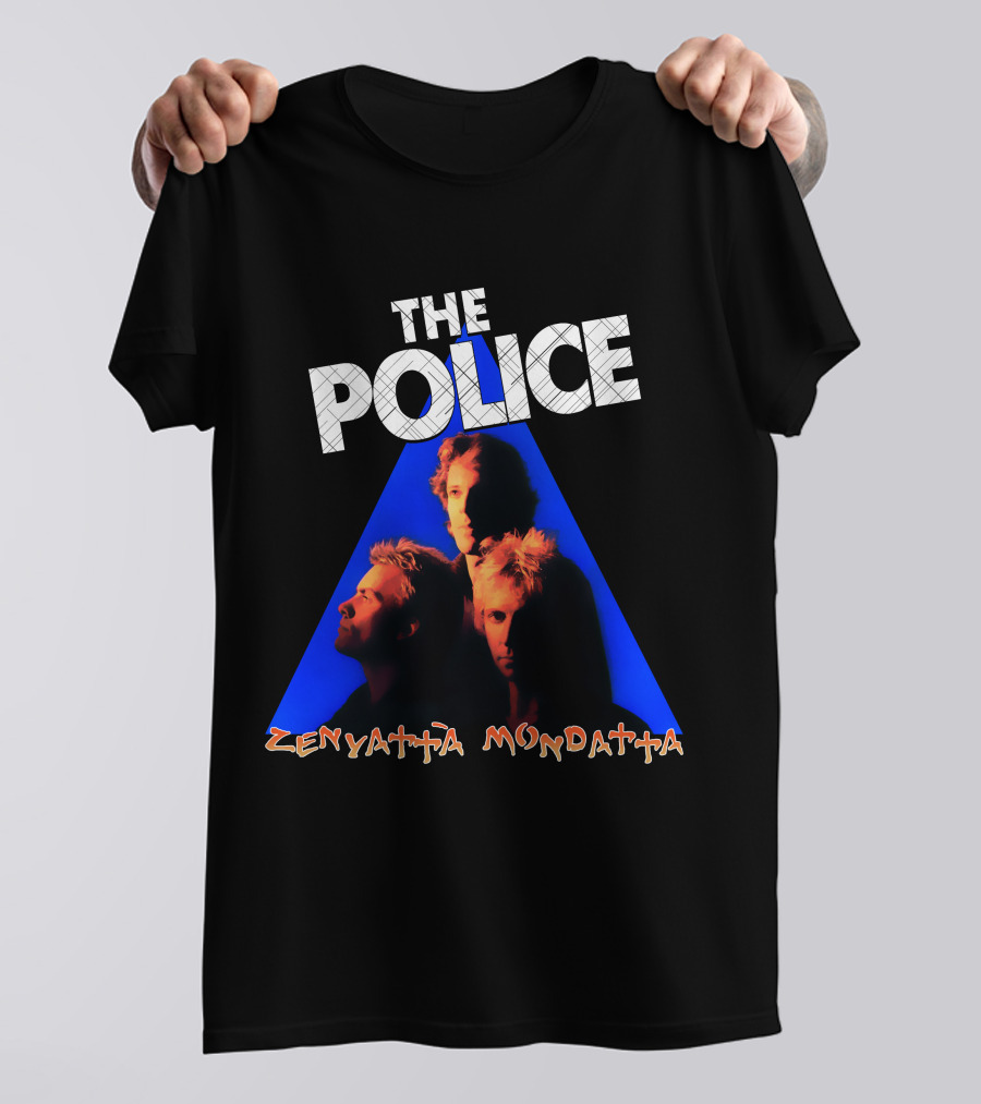 The Police Zenyatta Mondatta Album Cover T-Shirt