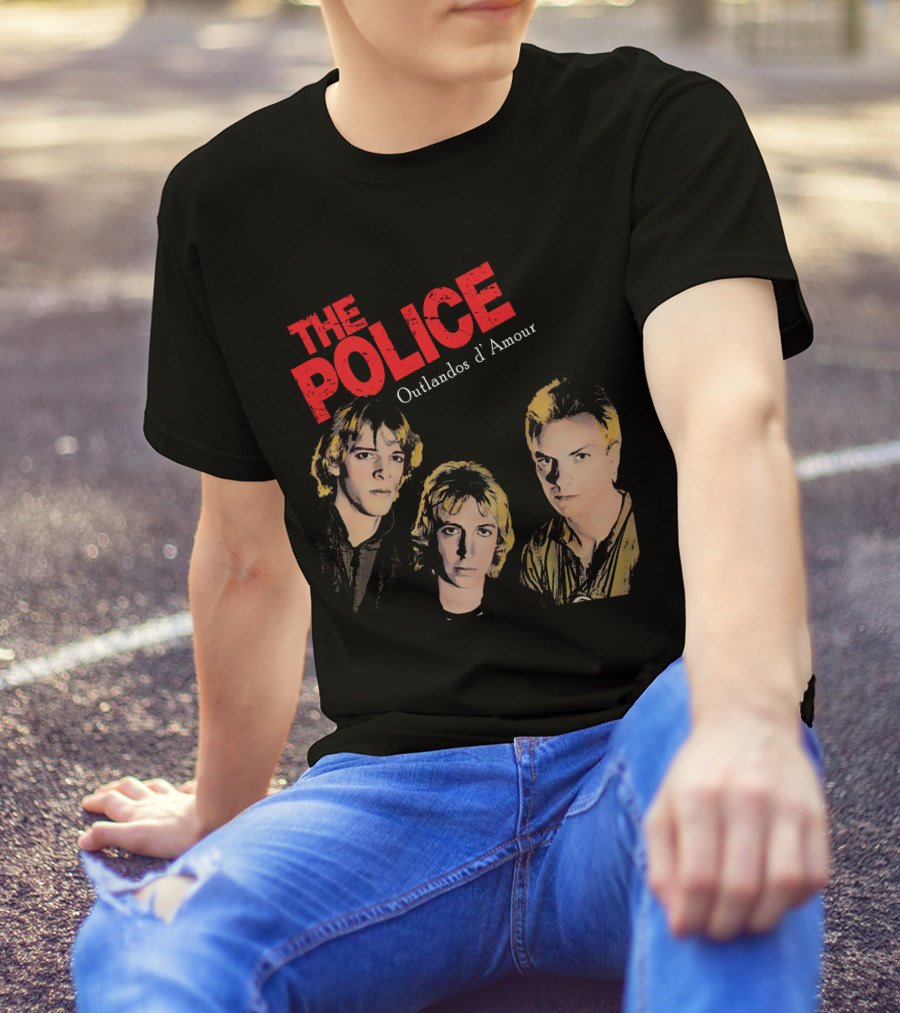 The Police Outlandos D'Amour Vintage Band T-Shirt