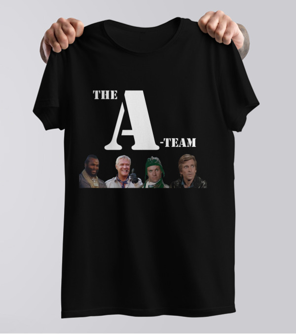 The A-Team TV Characters Iconic Group T-Shirt
