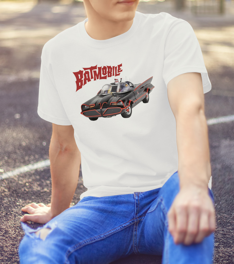 Batmobile Classic 1966 TV Series Car T-Shirt