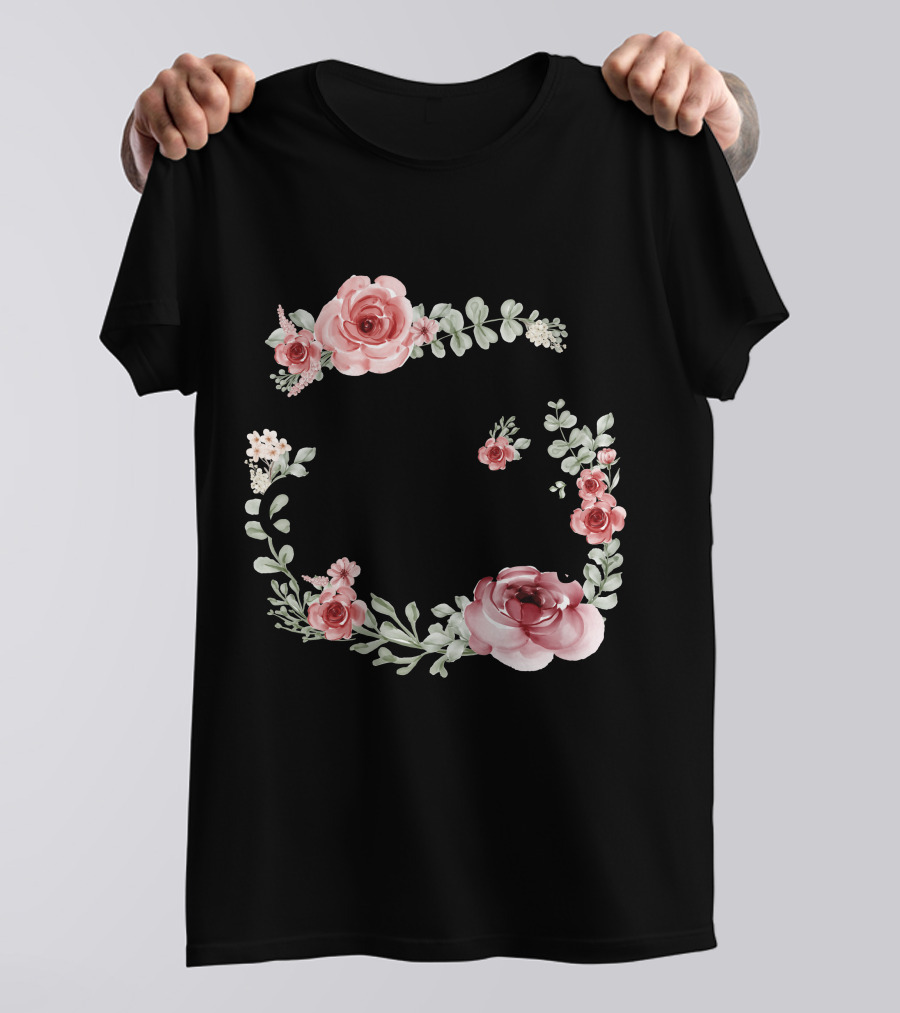 In Everything Give Thanks Floral T-Shirt