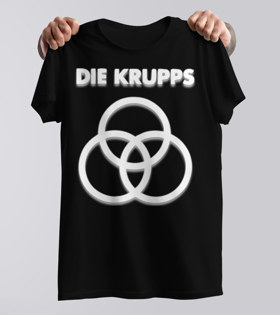 Die Krupps Germany Band Iconic Circle T-Shirt