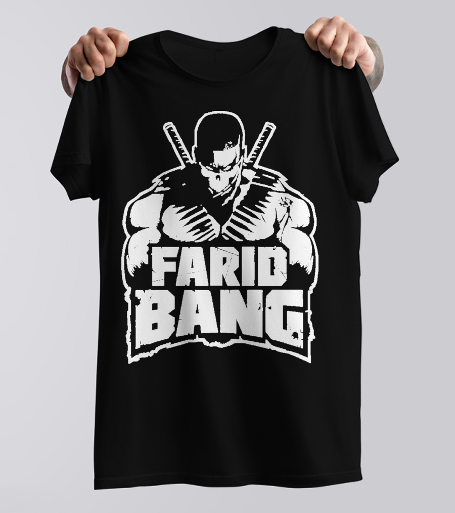 Farid Bang Germany Rapper Illustrated T-Shirt