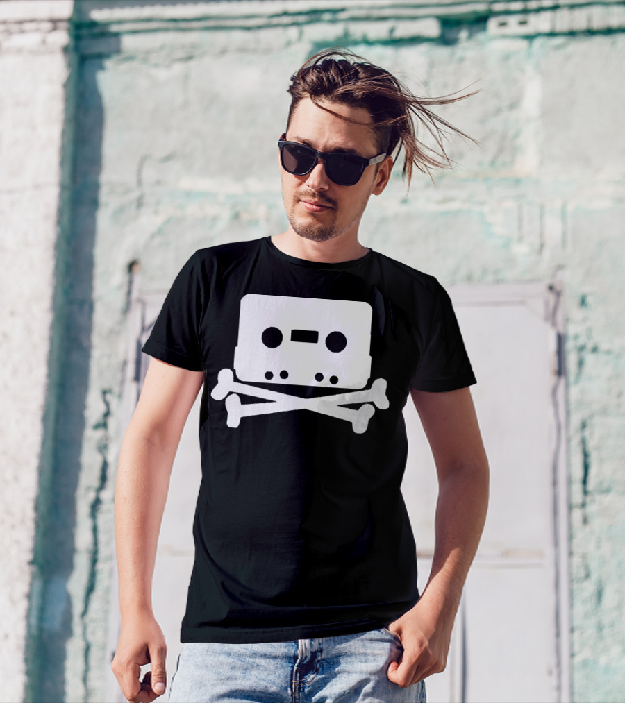 Fettes Brot Germany Rapper Cassette Tape Crossbones T-Shirt