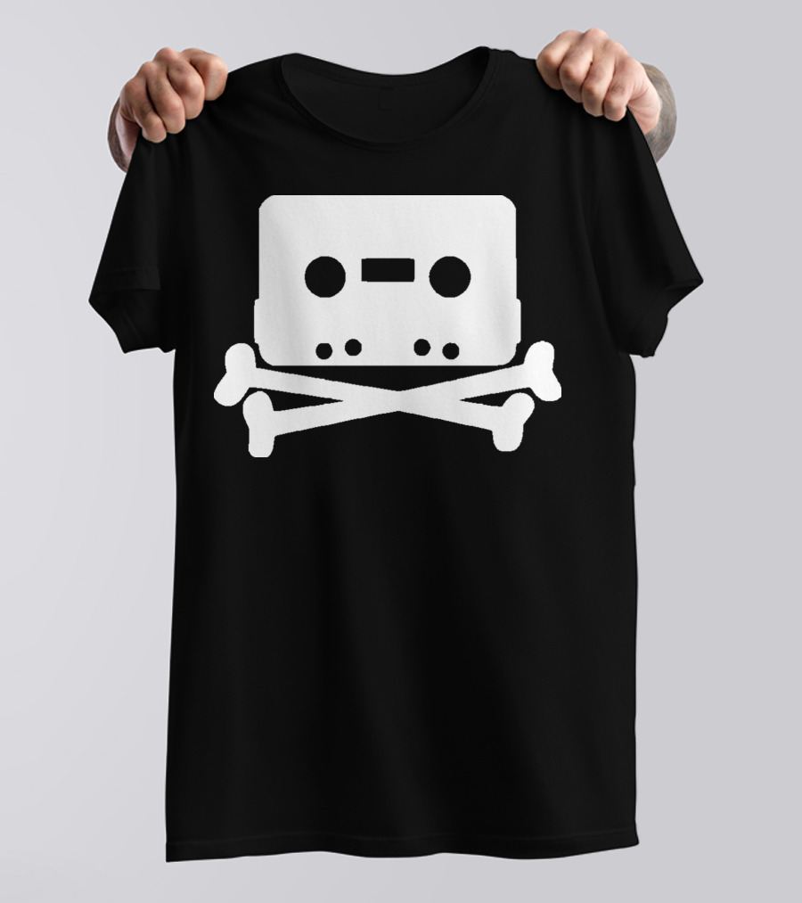 Fettes Brot Germany Rapper Cassette Tape Crossbones T-Shirt