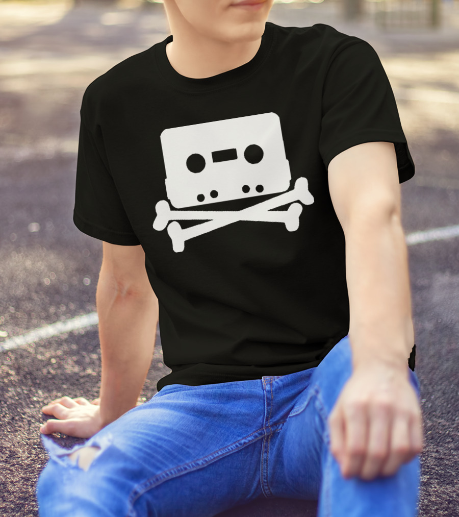 Fettes Brot Germany Rapper Cassette Tape Crossbones T-Shirt