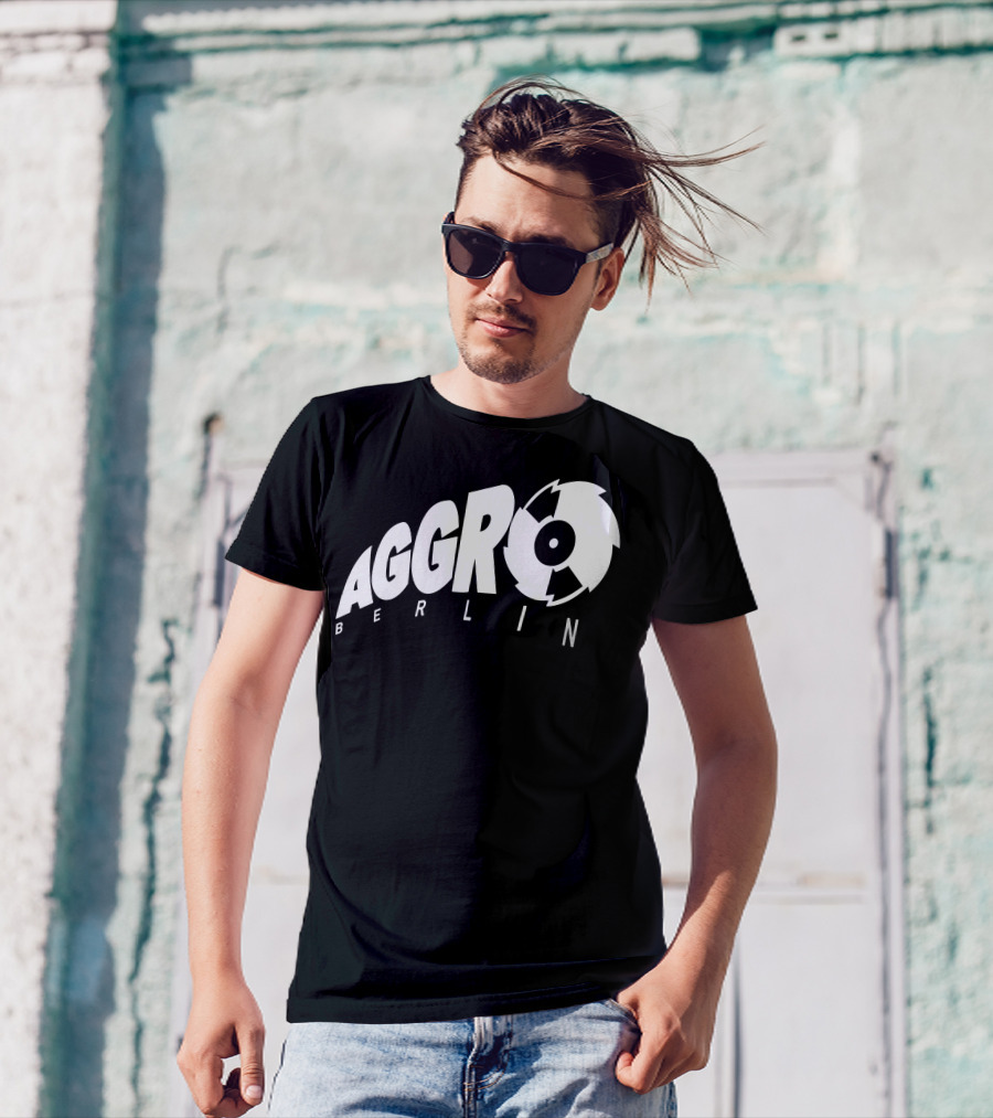 Aggro Berlin Rap Label Logo Music Germany T-Shirt