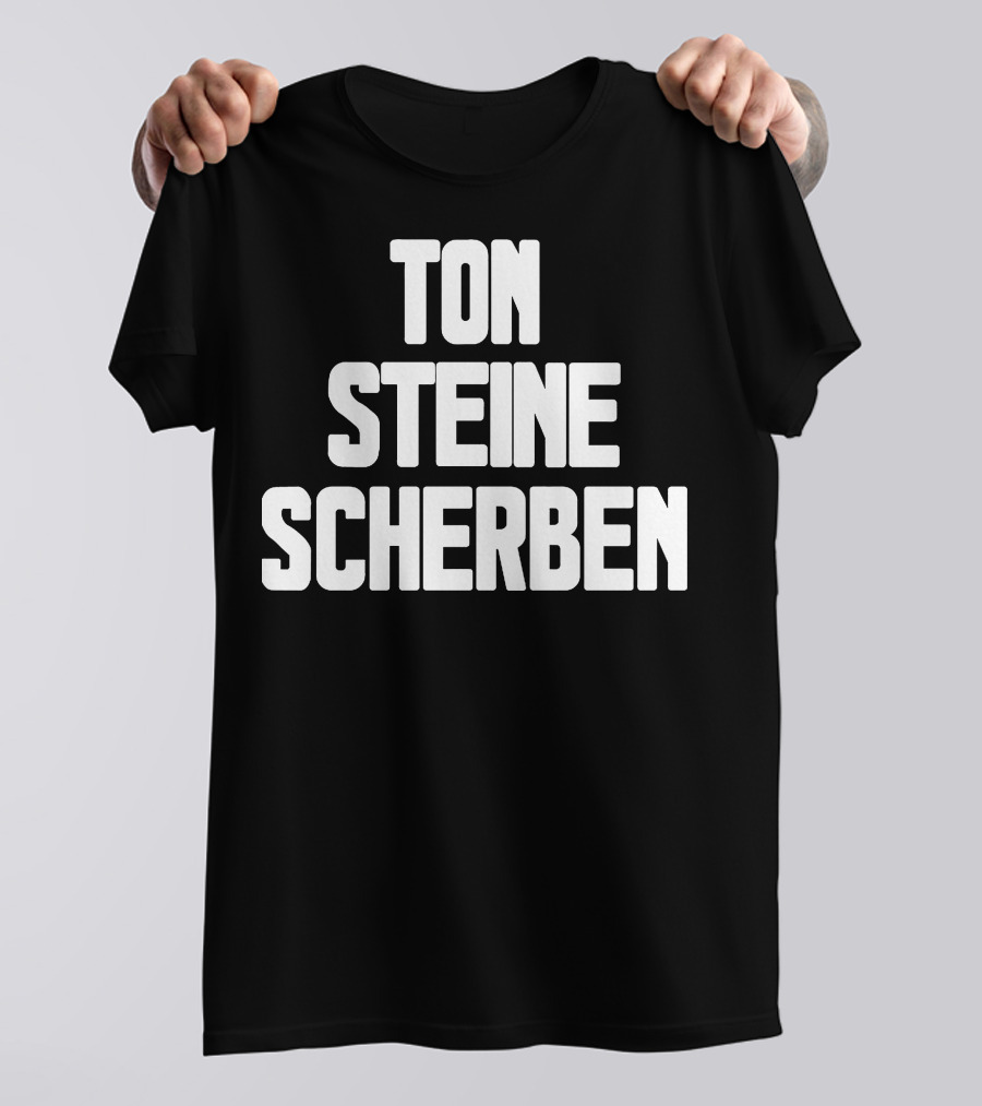 Ton Steine Scherben Germany Rock Band Iconic T-Shirt