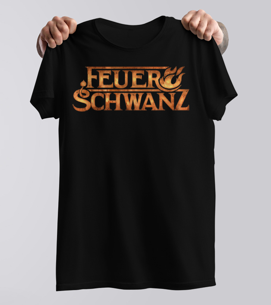 Feuerschwanz Band Rock Germany Feuersymbol T-Shirt
