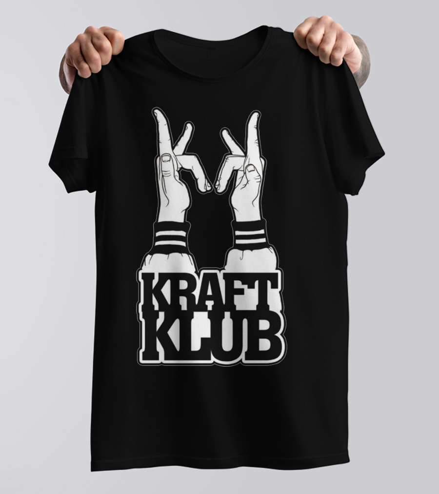 Kraftklub Band Rock German Iconic Hand Gesture T-Shirt
