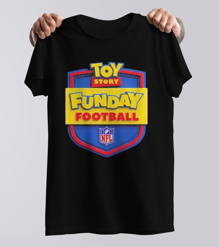 Toy Story Funday Football NFL Shield T-Shirt