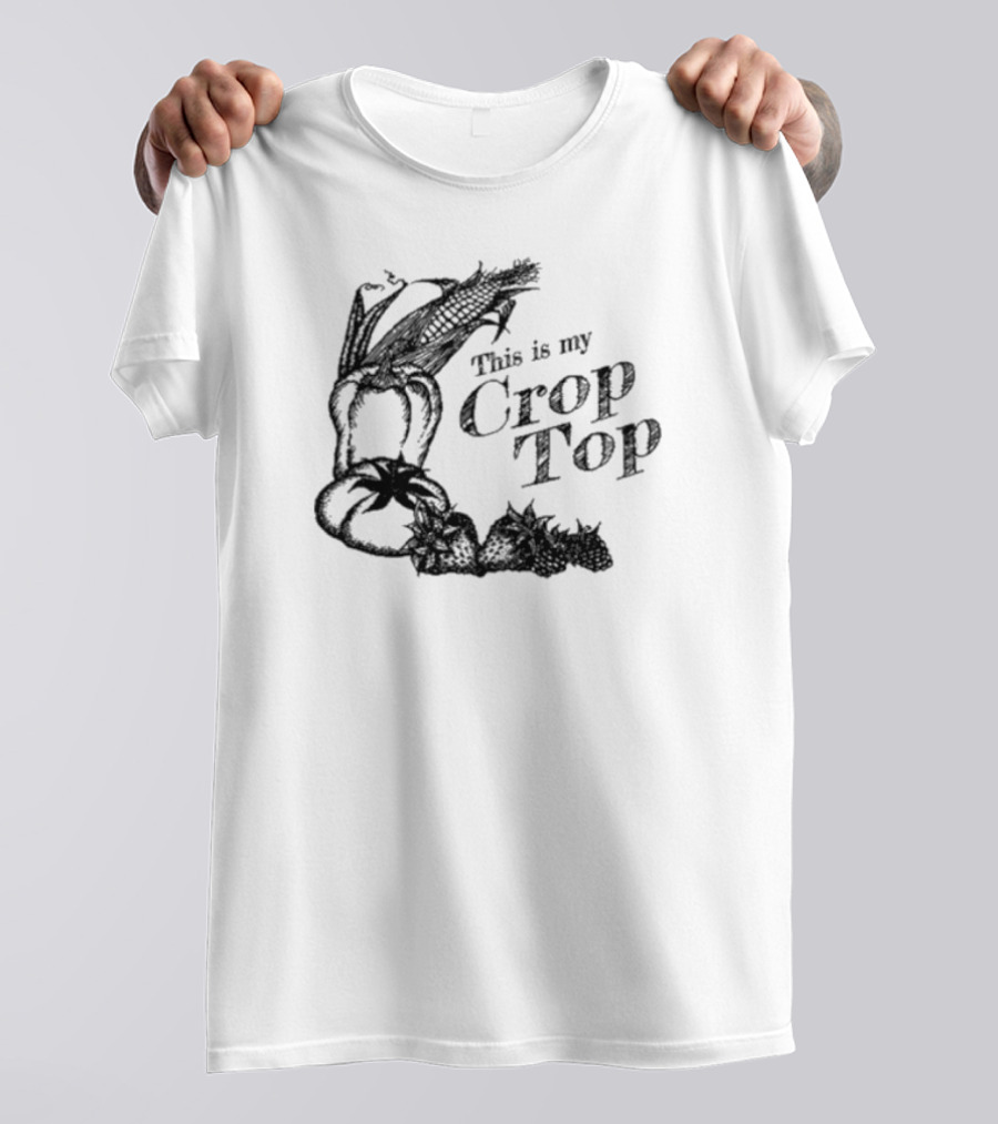 Hanif Abdurraqib This Is My Crop Top Vegetables And Fruits T-Shirt
