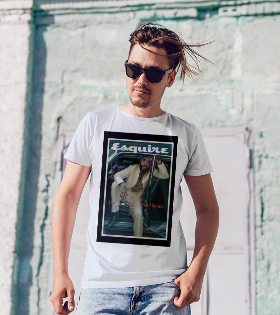 Esquire 90th Anniversary Issue The Beauty Of Post Malone T-Shirt