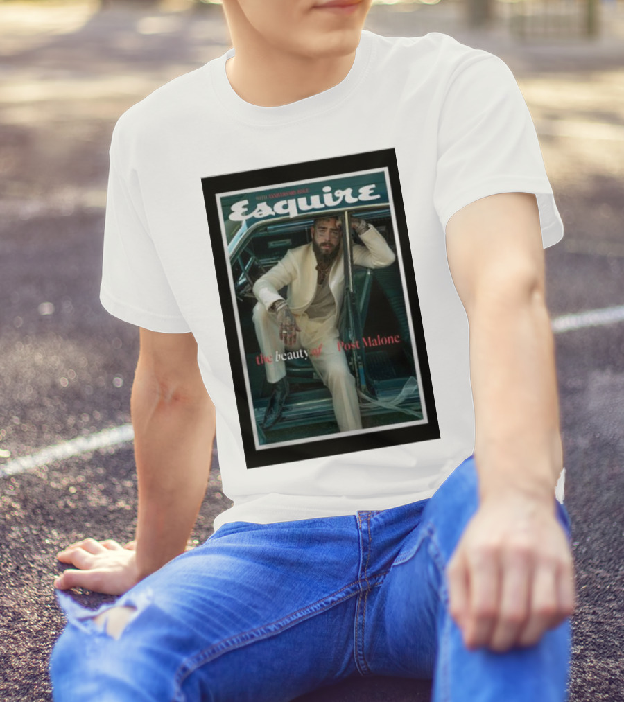 Esquire 90th Anniversary Issue The Beauty Of Post Malone T-Shirt