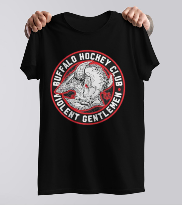 Buffalo Hockey Club Violent Gentlemen VGSkull T-Shirt
