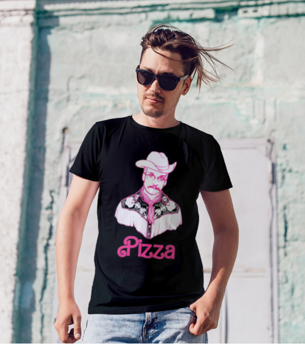 Pizzamas Cowboy John Pizza T-Shirt
