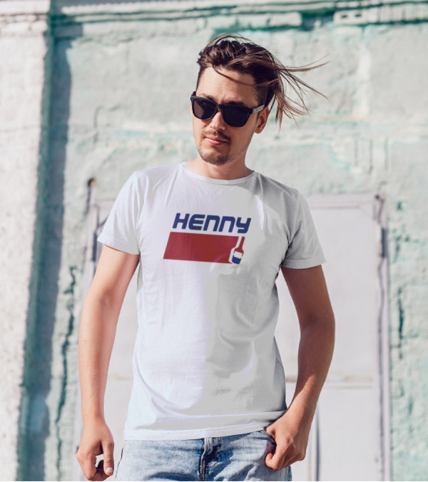 Henny Cola Logo Bottle T-Shirt