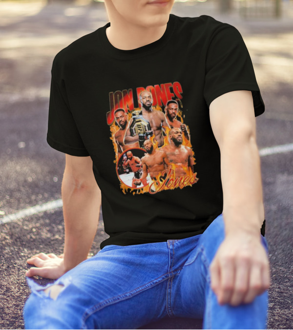Jon Bones Jones UFC Champion Montage T-Shirt