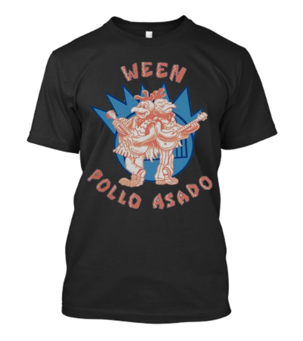 Ween Pollo Asado Guitar Playing Chickens T-Shirt