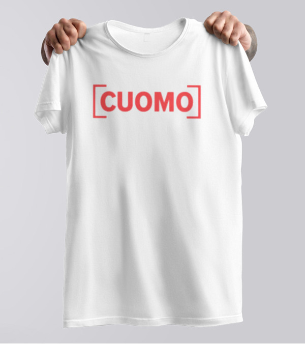 CUOMO NewsNation Red Block T-Shirt