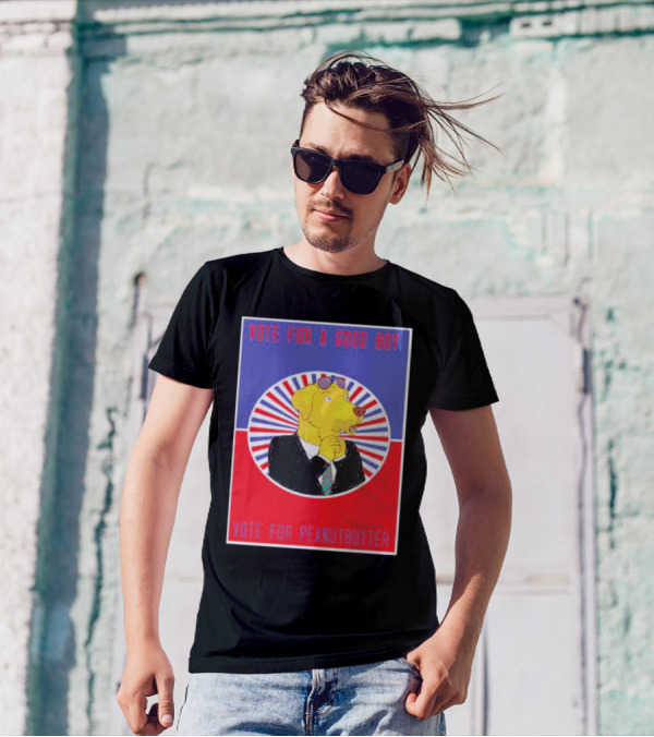 Vote For A Good Boy Mr Peanutbutter Bojack Horseman T-Shirt