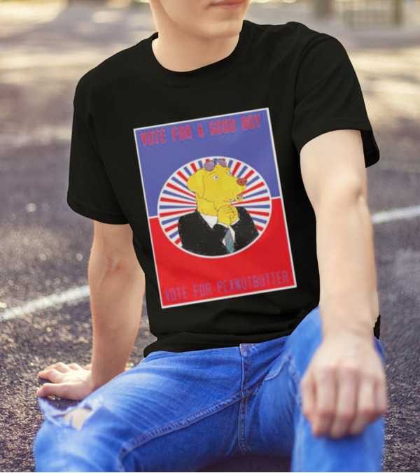 Vote For A Good Boy Mr Peanutbutter Bojack Horseman T-Shirt