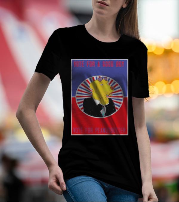 Vote For A Good Boy Mr Peanutbutter Bojack Horseman T-Shirt