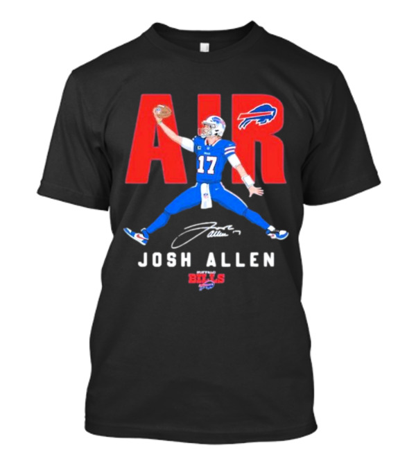 Air Josh Allen 17 Buffalo Bills Football T-Shirt