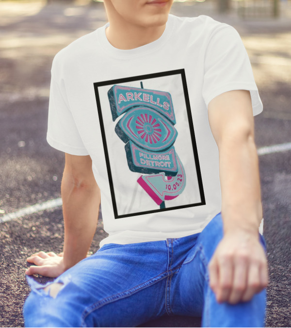 Arkells Fillmore Detroit 10.05.23 Tour Sign T-Shirt