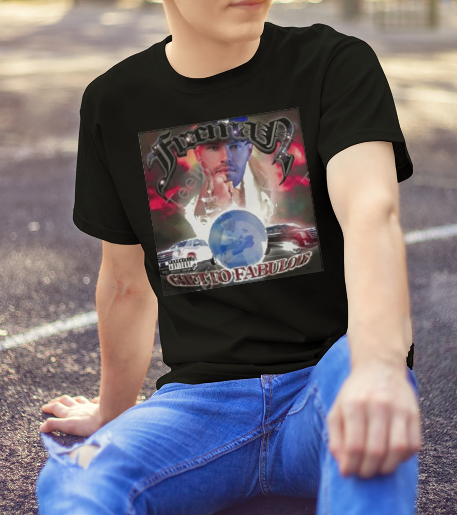 Freeman Ghetto Fabulous With Cars T-Shirt