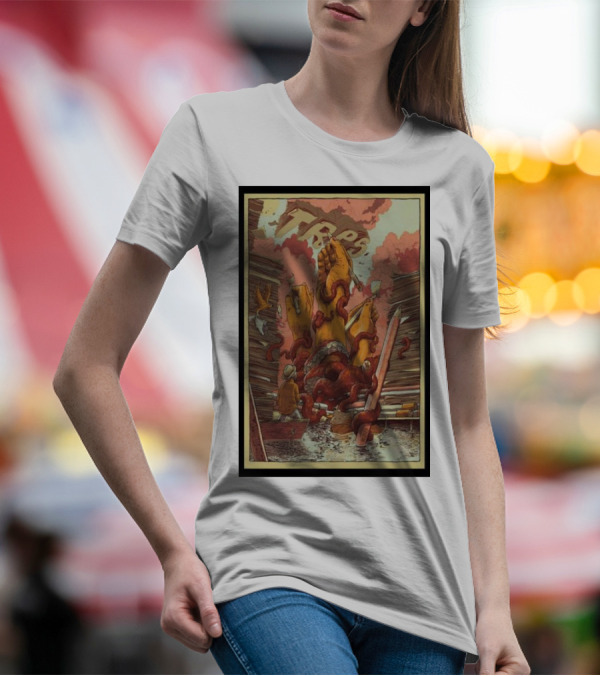 TRPS Festival San Francisco October 21 Floating Giant Hands And Tentacles Scene T-Shirt