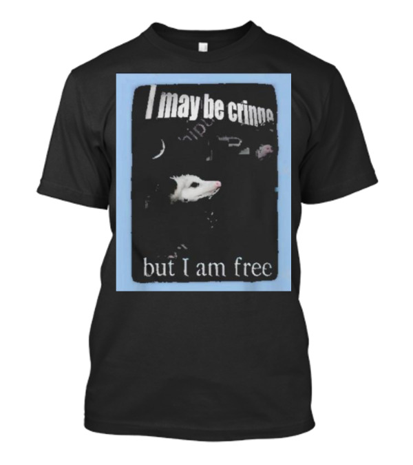 I May Be Cringe Opossum But I Am Free T-Shirt