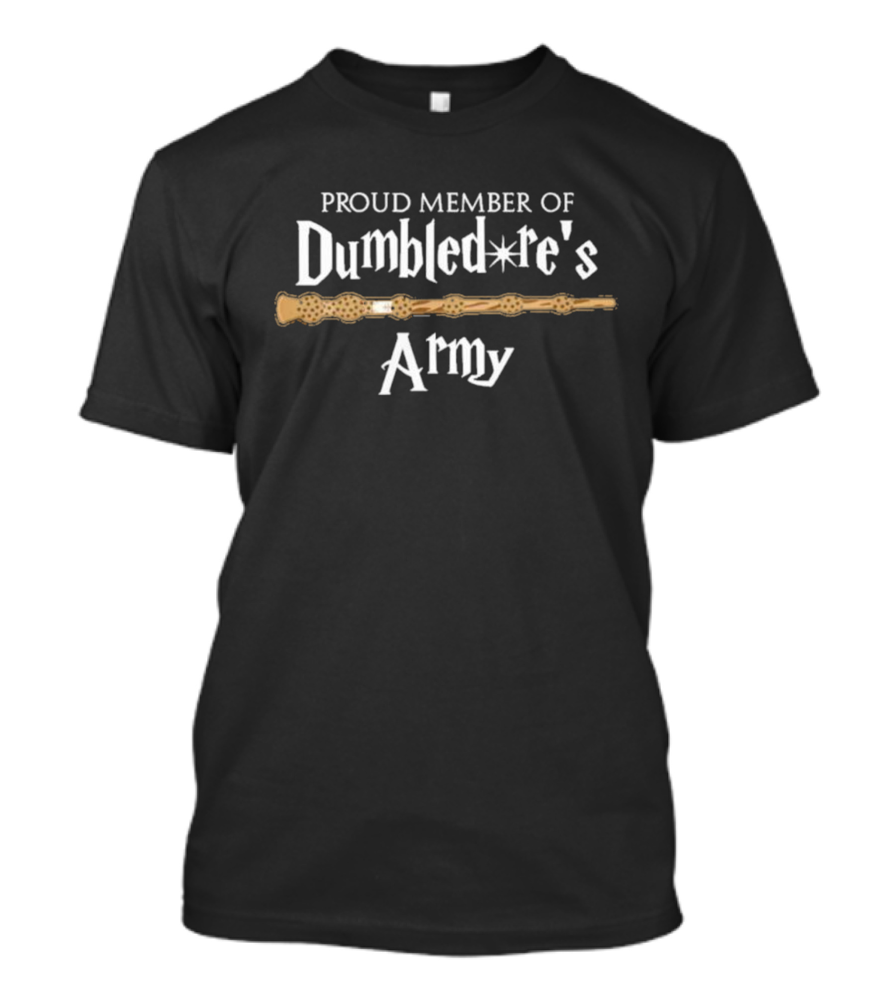 Proud Member Of Dumbledore's Army Wand T-Shirt
