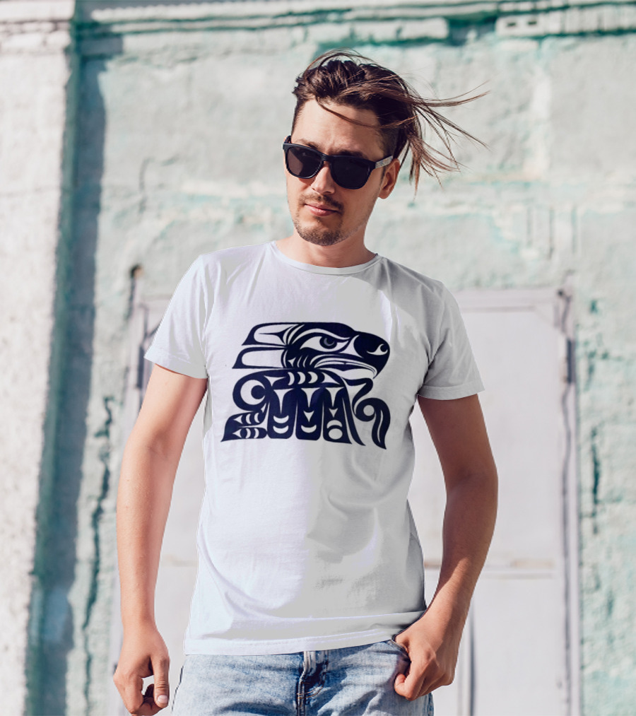 Muckleshoot Indian Tribe Seahawks Tribal T-Shirt