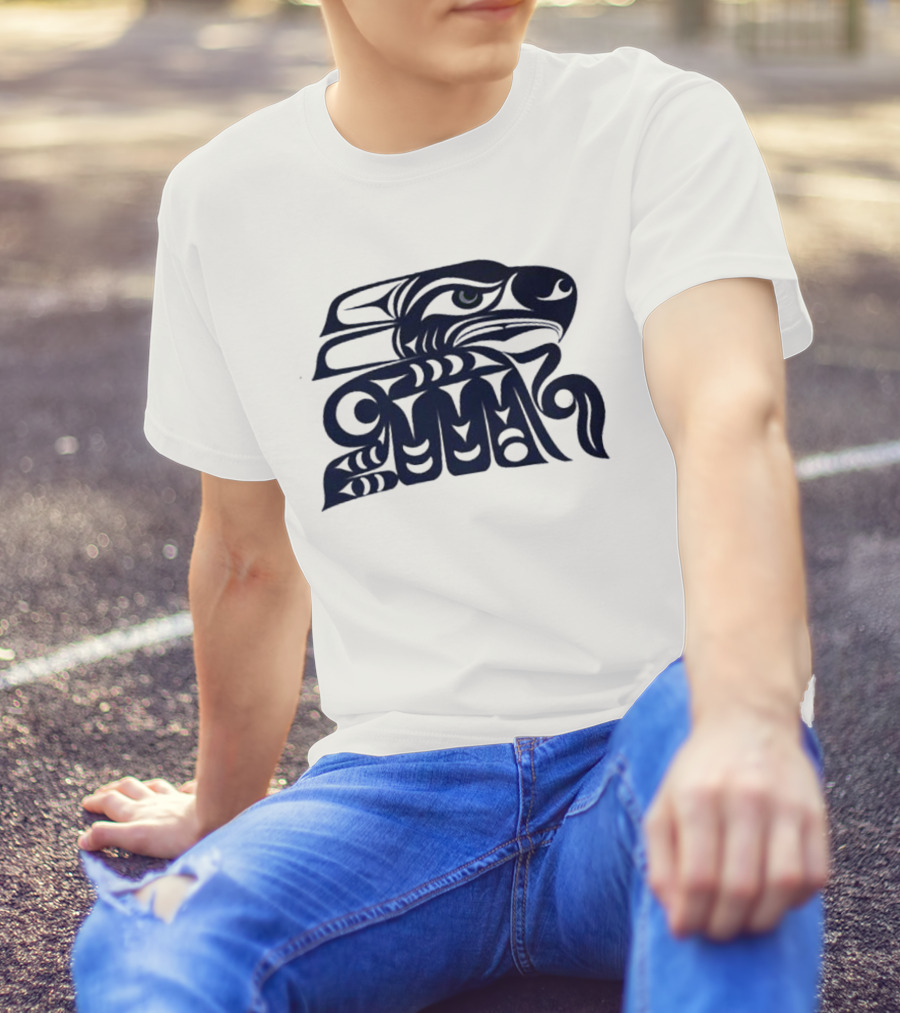 Muckleshoot Indian Tribe Seahawks Tribal T-Shirt