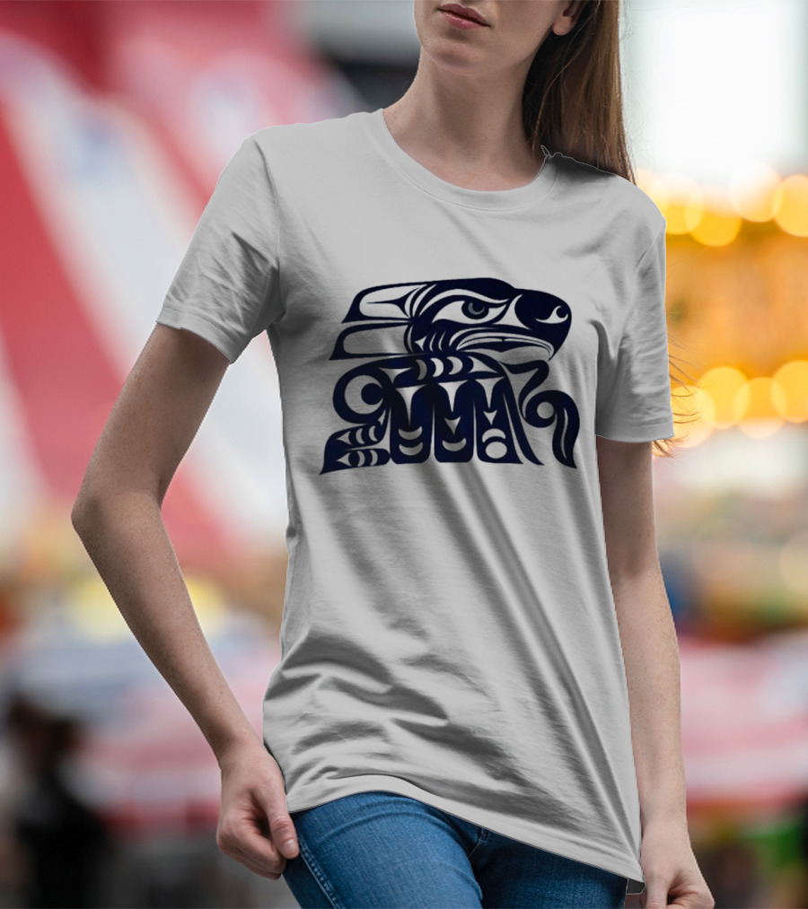 Muckleshoot Indian Tribe Seahawks Tribal T-Shirt