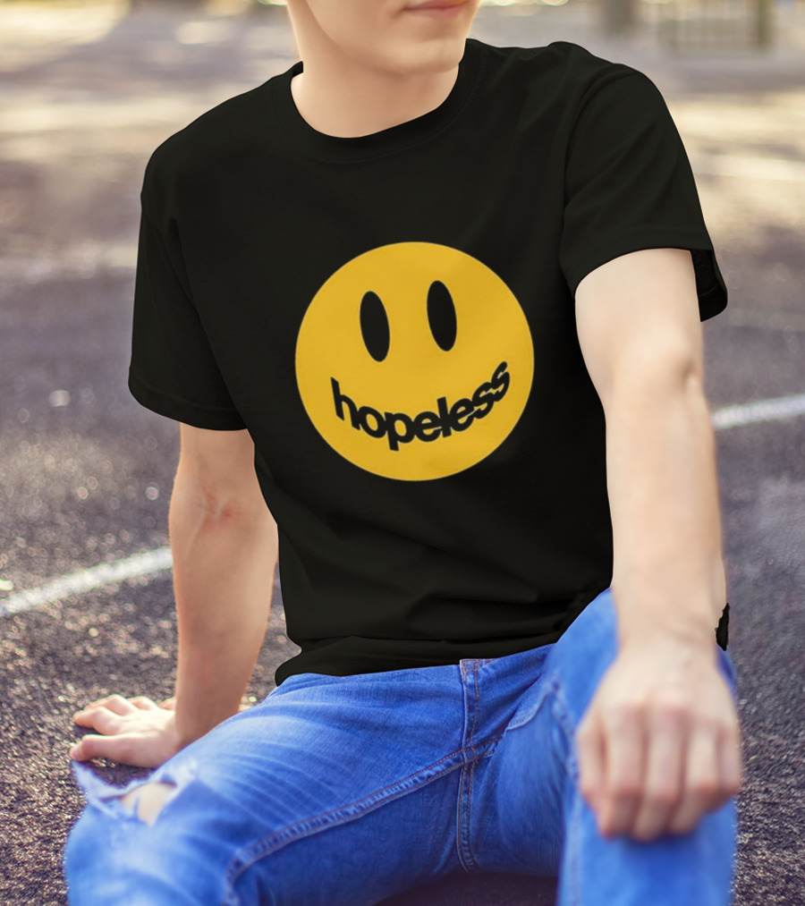 Hopeless Yellow Smiley Face T-Shirt