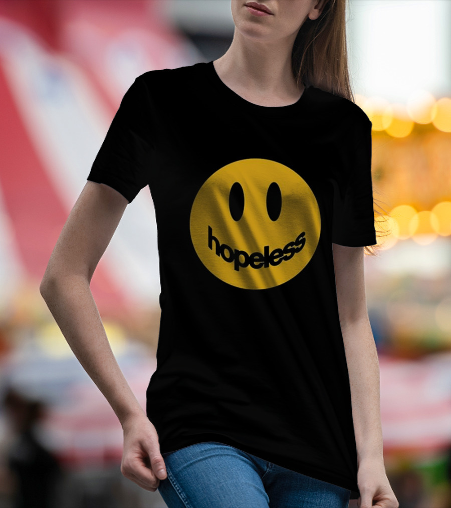 Hopeless Yellow Smiley Face T-Shirt