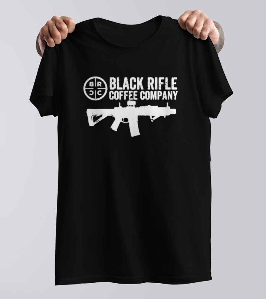 Steven Crowder BRCC Black Rifle Coffee Company Gun T-Shirt