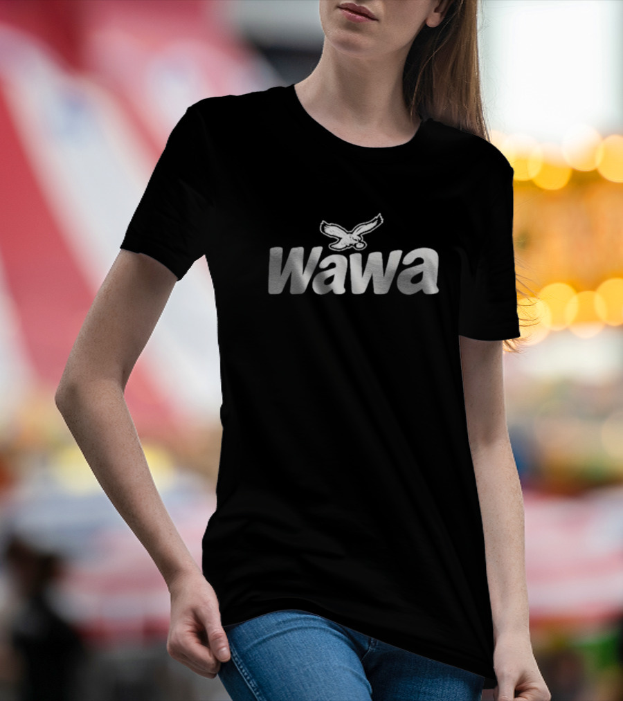 Wawa Eagle Logo Rob McElhenney Philadelphia Eagles T-Shirt