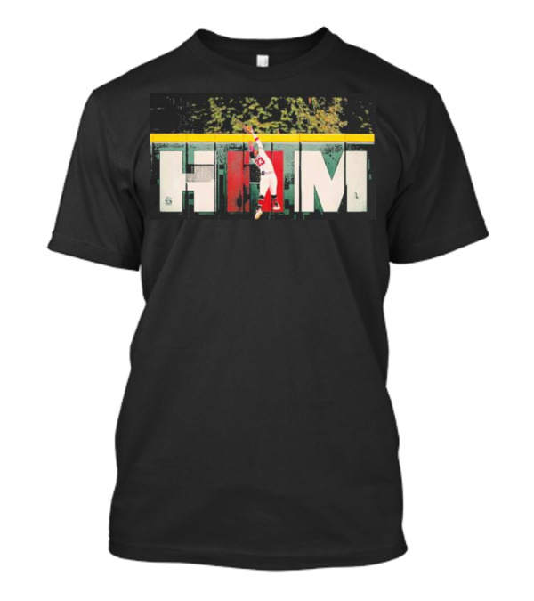 Him Michael Harris II 23 Braves Outfield Catch T-Shirt