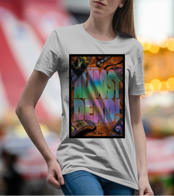 Joe Russo's Almost Dead Colorful Film Strip October 14 Concert T-Shirt