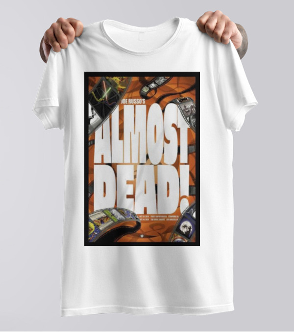 Joe Russo's Almost Dead Movie Reel T-Shirt