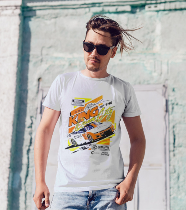 NASCAR Cup Series Charlotte Motor Speedway 10.08.23 King Of The Queen City Celsius Kaulig Racing T-Shirt