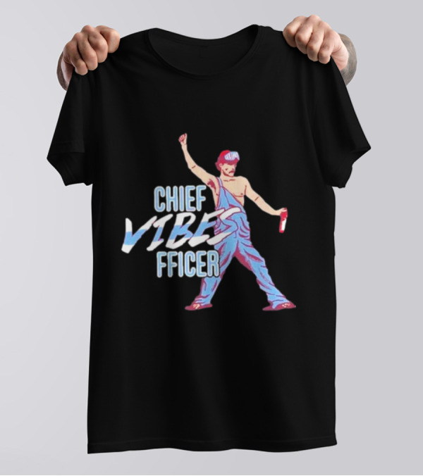 Chief Vibes Officer Fun Party Dance Pose T-Shirt