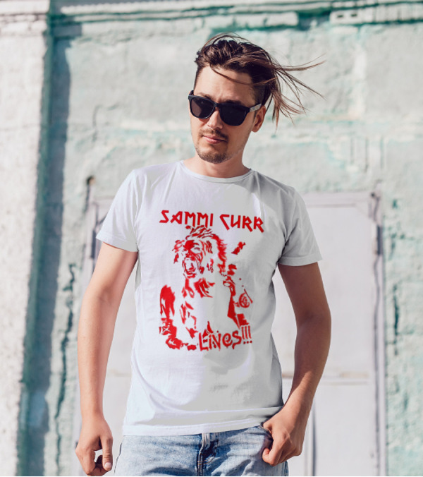 Sammi Curr Lives Heavy Metal Horror T-Shirt