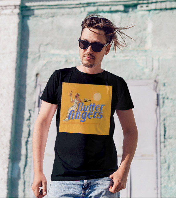 Phoenix Suns Ayton Butter Fingers Basketball Suns Ball T-Shirt