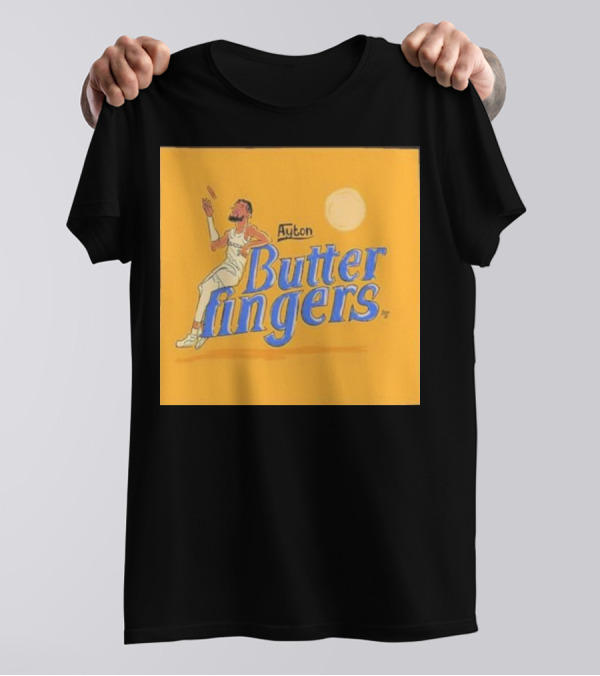 Phoenix Suns Ayton Butter Fingers Basketball Suns Ball T-Shirt
