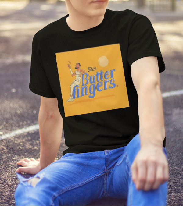 Phoenix Suns Ayton Butter Fingers Basketball Suns Ball T-Shirt