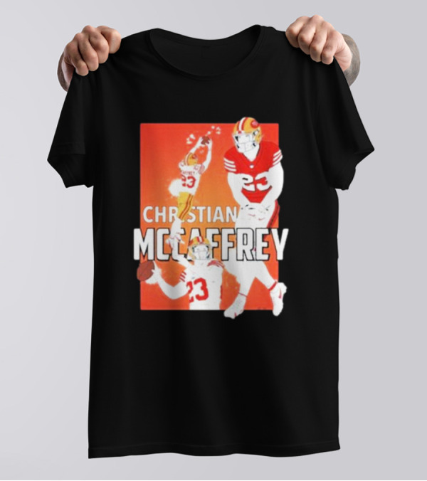 Christian McCaffrey 23 Football Highlights T-Shirt